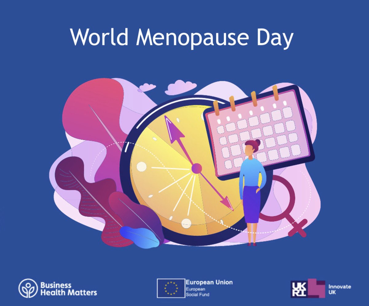 BLOG:  #WorldMenopauseDay 🌍

We help Lancashire businesses who want to support their employees through all stages of life. 

That's why we've put together a guide for managers on some ways to support colleagues during menopause: businesshealthmatters.org.uk/navigating-men…💙

#WorldMenopauseDay2023