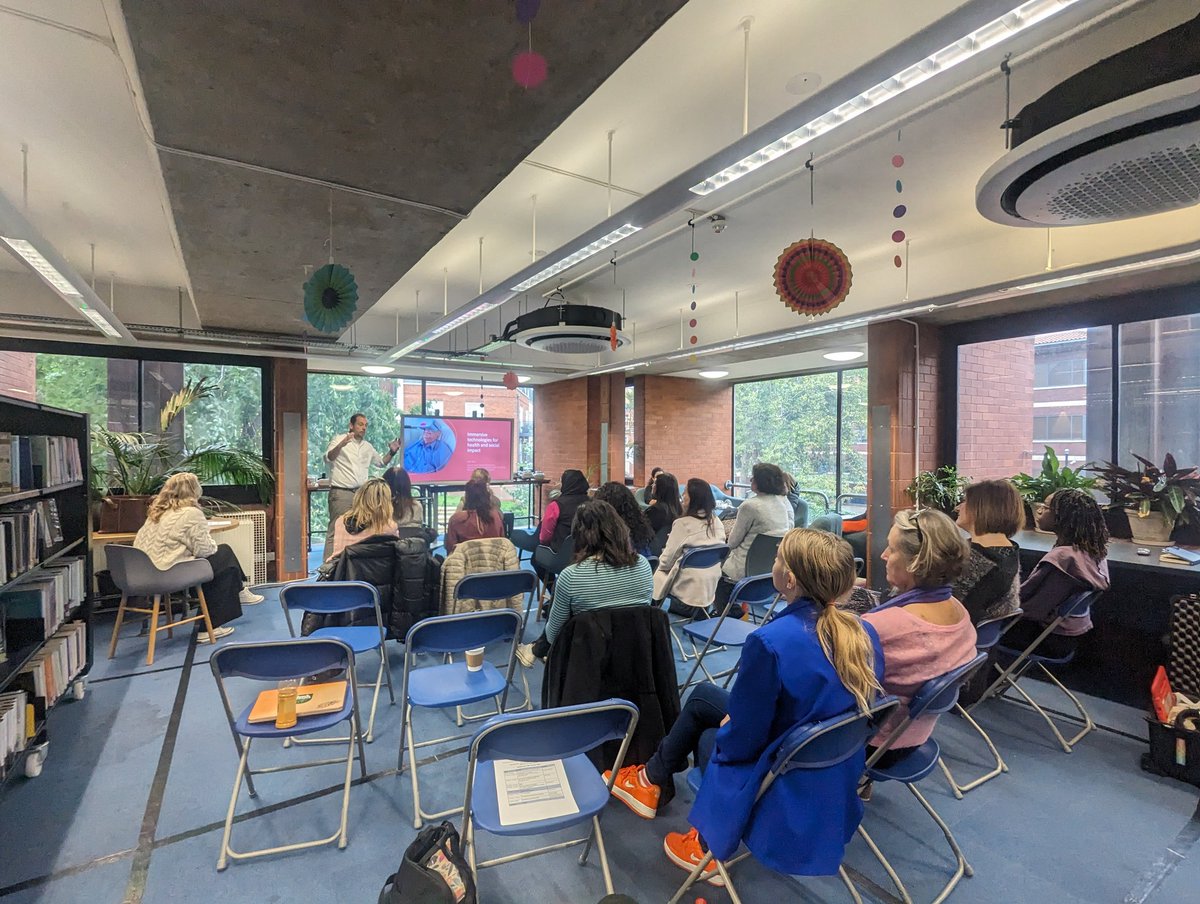 The XR Health Alliance (@xrha__) on Twitter photo Our very own <a href="/MoorOfALife/">Nick Peres</a> at Maidenhead Library with <a href="/StoryFutures_RH/">StoryFutures</a> meeting the local social prescribing teams exploring the role of VR in arts, health and wellbeing. Our very own <a href="/MoorOfALife/">Nick Peres</a> at Maidenhead Library with <a href="/StoryFutures_RH/">StoryFutures</a> meeting the local social prescribing teams exploring the role of VR in arts, health and wellbeing.