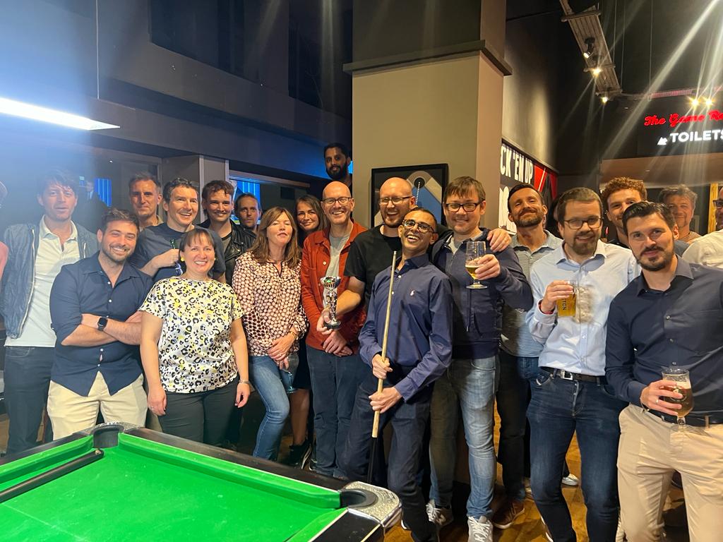 fsbtech's tweet image. Earlier this month our London teams got together for a sports themed (late) summer party 🎱🎯

Oh what fun we had! 🙌
