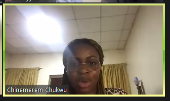 The biggest drawback of AI and #ChatGPT is it doesn't know when to stop answering and when you're cheating, says Chinemerem #IDoA2023 #academicintegrity #excelwithintegrity #myownwork