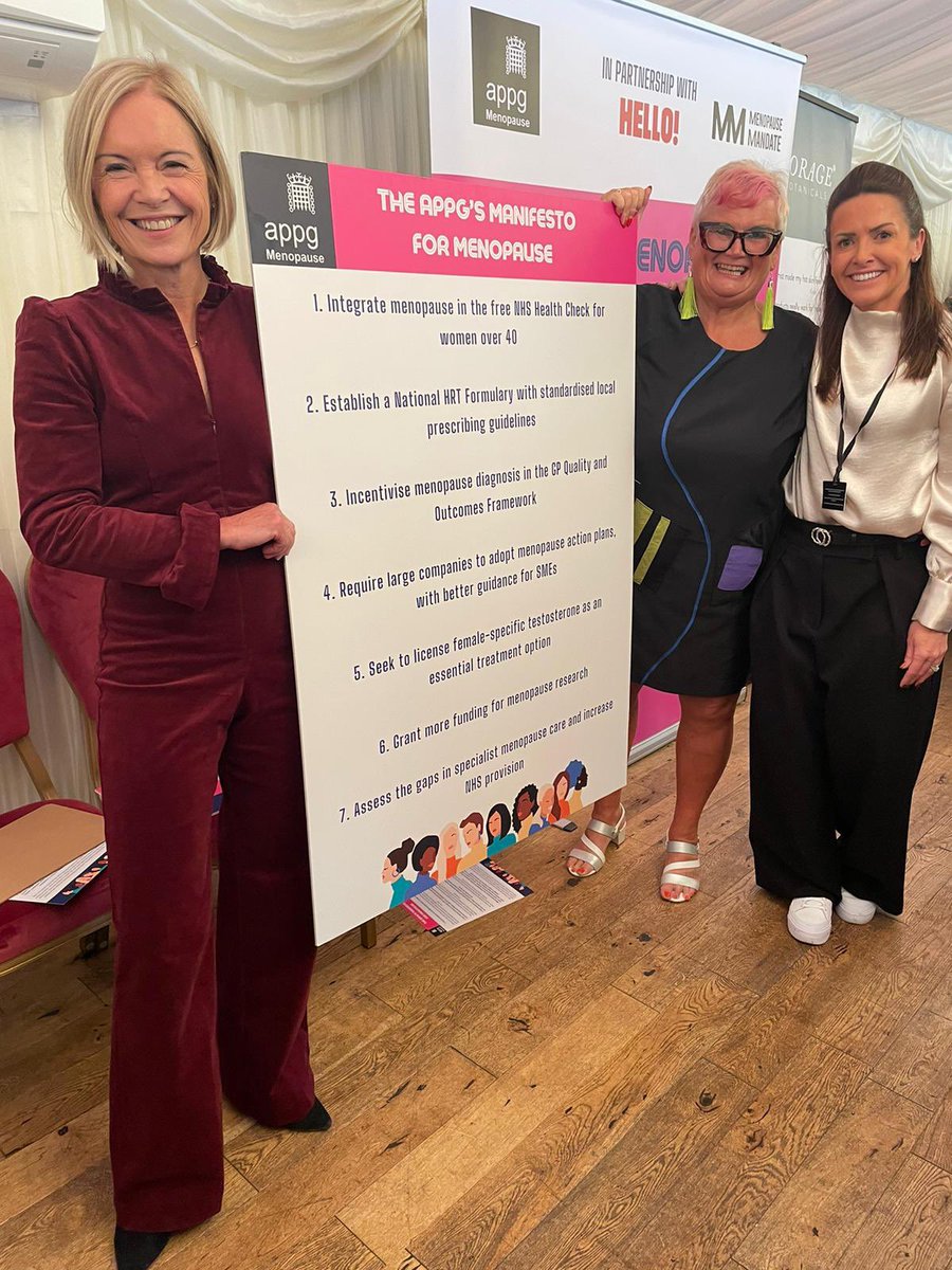 ITV Cymru Wales’ Menopause Champion <a href="/katelewisITV/">Kate Lewis</a> is at the launch of <a href="/AppgMenopause/">Menopause APPG</a> manifesto in the UK Parliament this morning as part of a full day of activities celebrating #WorldMenopauseDay 

<a href="/carolynharris24/">Carolyn Harris</a> 💪