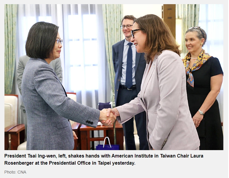 ChaoTienLin's tweet photo. https://t.co/JHjdIjY4YB

Encouraging to see the #US 🇺🇸 recognising #Taiwan's 🇹🇼dedication to self-defense and bilateral trade. As both nations are committed to peace and global participation, we must continue to support #Taiwan's security and #US-#Taiwan friendship. https://t.co/z6CRSACKsr