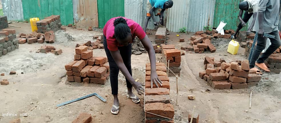 SAADO_SSD's tweet photo. Vocational Skills training does not only equip youth with technical skills but its creates an everlasting impacts in thier communities.  Our recently trained and graduated youth in Luri , help renovate and complete Luri Rokwe Primary School as part of support to thier communities https://t.co/w5wjlurUBT