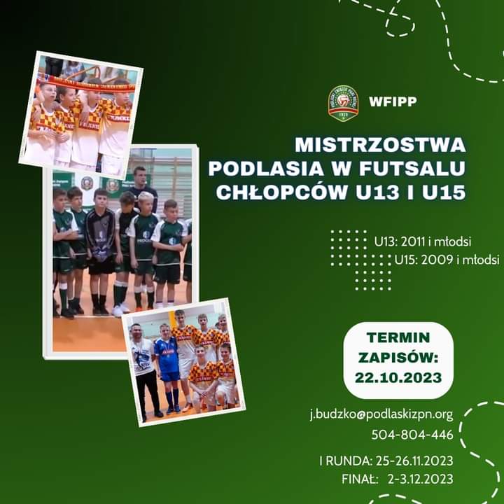 JBudzko's tweet photo. Zapraszamy! @wojpodlaskie @Podlaski_ZPN @KsepkaB @PodlaskieLigi https://t.co/5UNzcMWktf