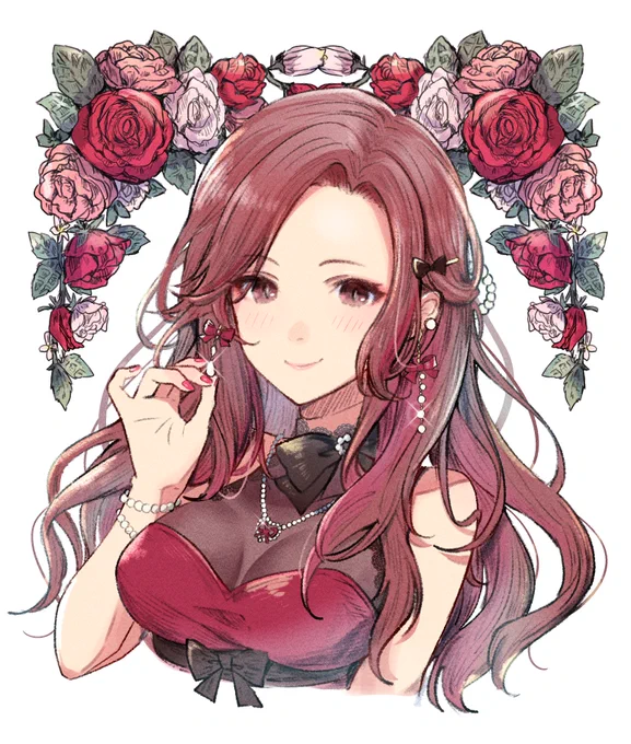 バストアップで描かせて頂いた子達