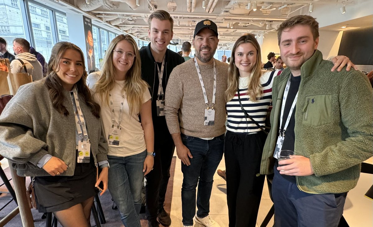 bailey___fisher's tweet image. Made it to #webflowconf London!