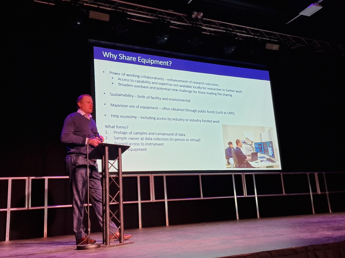 Hearing from <a href="/IanHancoxUoW/">Ian Hancox</a> about the benefits of technicians led equipment sharing. <a href="/NUTechnicians/">NorthumbriaUniTechnicians</a> <a href="/NU_Technet/">NU_TechNet</a> <a href="/TechsCommit/">Technician Commitment</a> awesome.