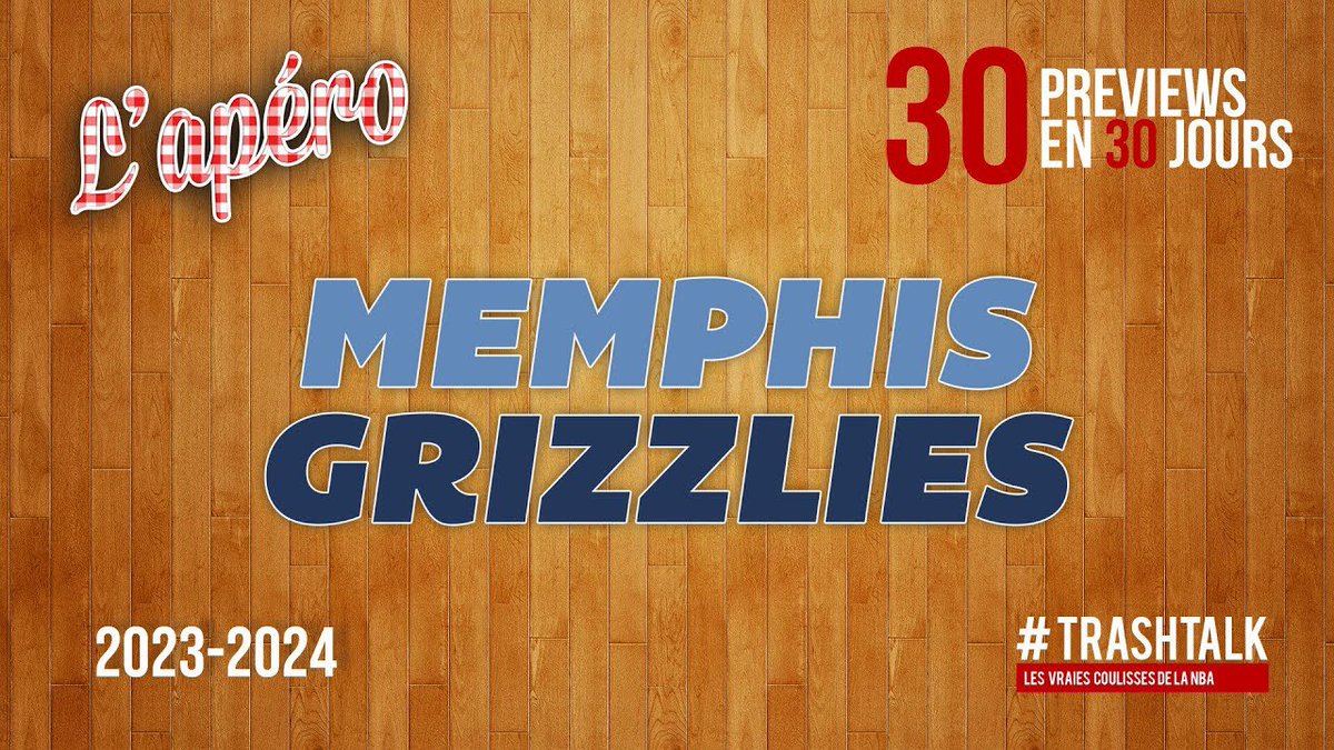 TrashTalk_fr's tweet photo. 🔥 30 PREVIEWS EN 30 JOURS : LES GRIZZLIES !! 🔥

Rangez vos guns, on va à MEMPHIS !! 🔫💀

- Comment jouer sans Ja Morant ?
- Smart ou Ziaire : quel facteur X ?
- Fallait-il lâcher Dillon Brooks ?
- Memphis encore Top 2 cette saison ?

À TABLE !! 🍽️

➡️ https://t.co/6YUhTwhaig https://t.co/YLX5tTAwi5