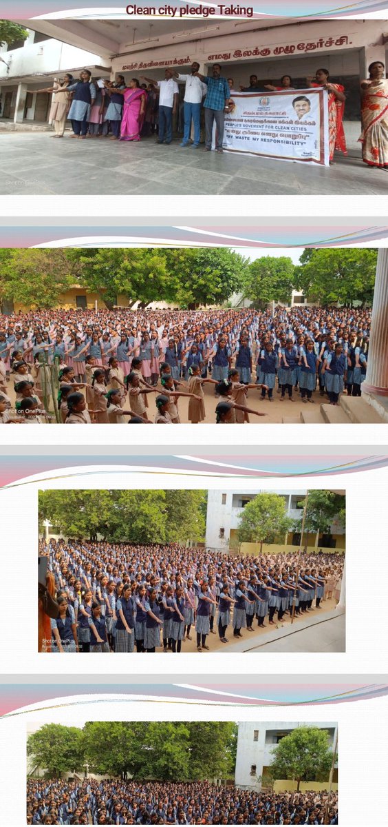 Chidambaramsbm's tweet photo. Chidambaram Municipality today Pmcc Program activities Railway Feeder Government Girls'Higher secondary school at chidambaram https://t.co/I5orQJLey4