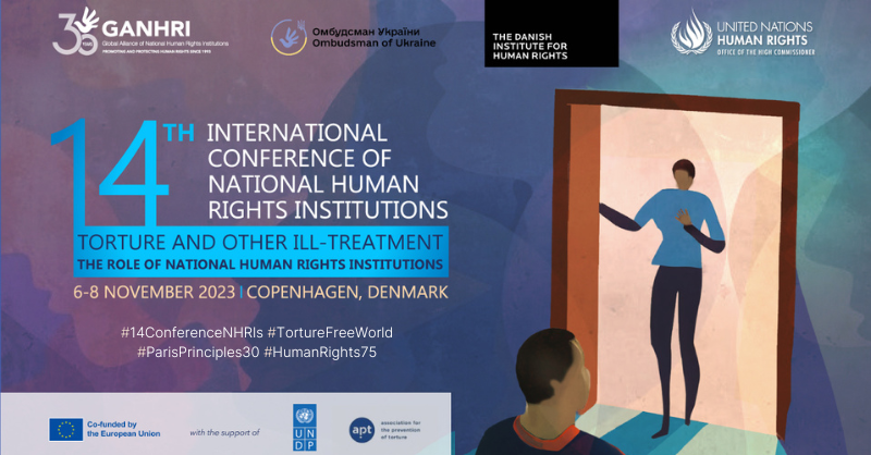 Ganhri1's tweet photo. From 6-8 Nov, @Ganhri1 #NHRIUkraine @HumanRightsDK & @UNHumanRights will welcome +250 participants from NHRIs, experts & partners, to explore the roles of #NHRIs in addressing & preventing torture & other ill-treatment
#14ConferenceNHRIs #TortureFreeWorld👇https://t.co/4VwwdpjKV2 https://t.co/cHd9GshZS7