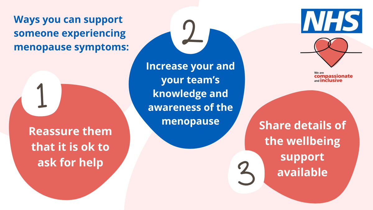 people_nhs's tweet photo. There are a number of ways you can support #OurNHSPeople who may be experiencing menopause symptoms this World Menopause Day. For more information and resources, visit our retention hub: https://t.co/oodAuXOJwG #WorldMenopauseDay https://t.co/MMr4YsV7yc