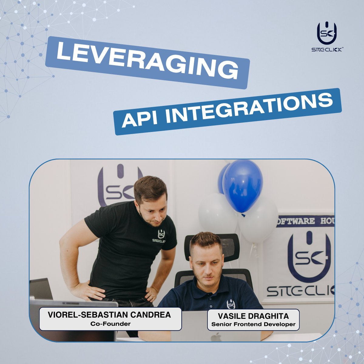 Siteclickro's tweet image. We specialize in creating robust and efficient #APIintegrations that help fintech companies unleash the full potential of their data. By partnering with us, you'll be equipped with the tools to make smarter, data-driven decisions that propel your business forward.
#siteclick