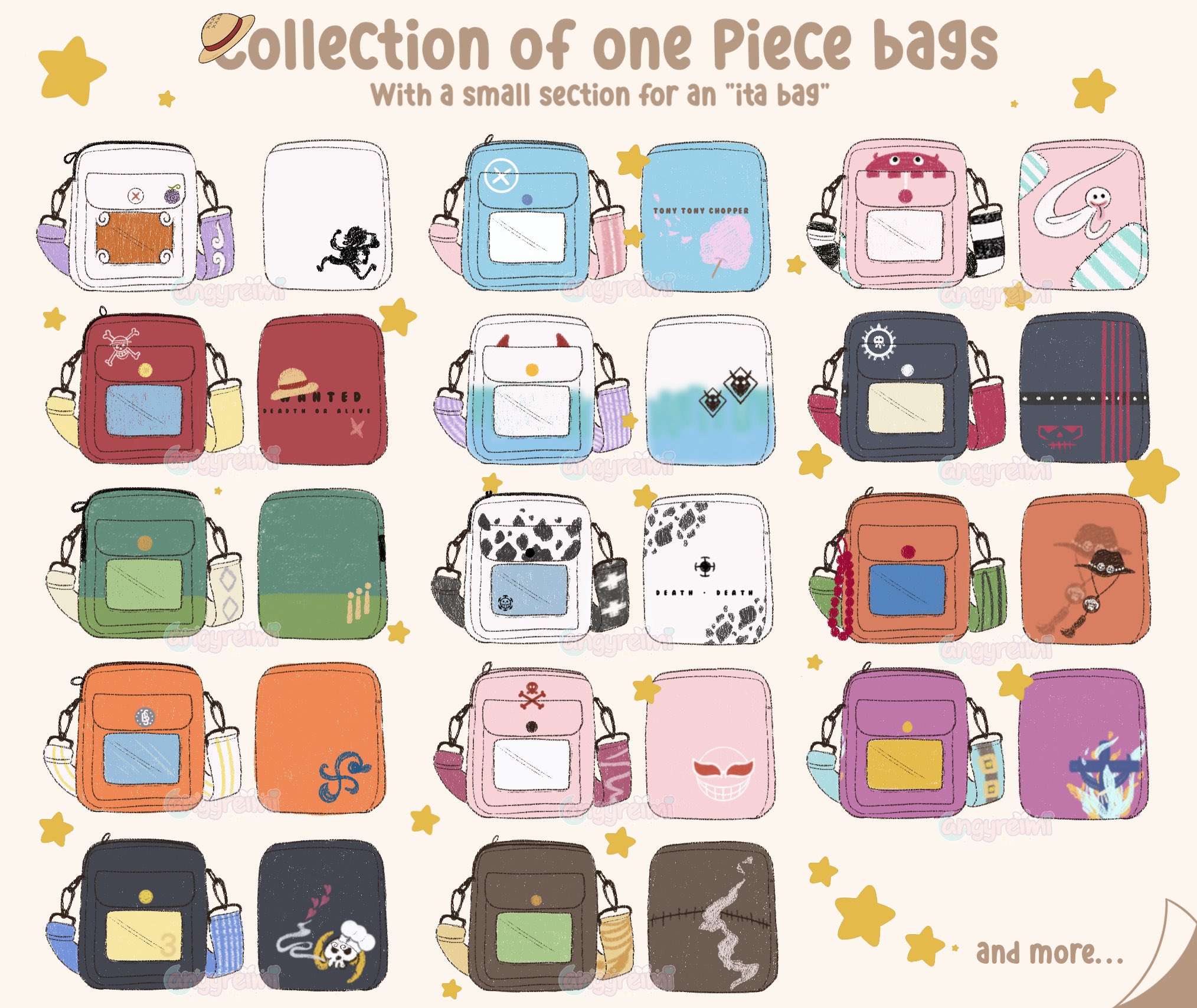 OFFICIAL One Piece Backpacks 【 Update February 2024】