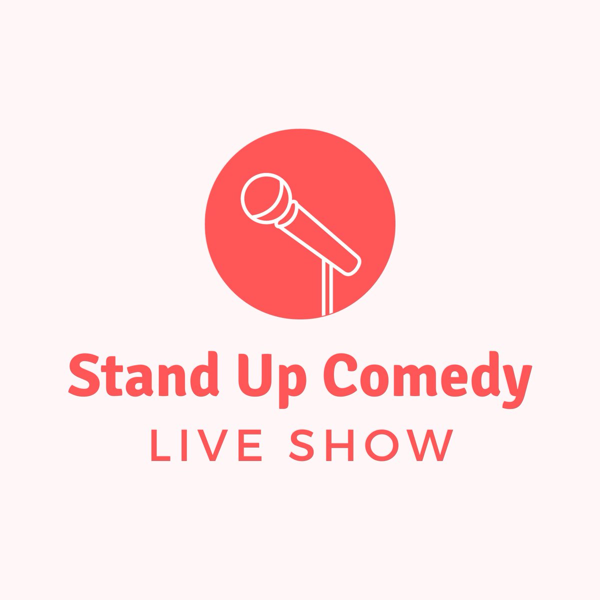 A logo for flyer or social media post about Stand-Up Comedy Show😁

open mic, etc.

use it, edit it, do whatever on Canva canva.com/templates/EAEU…

#comedy #show #logo #socialmedia #standup #live #event #stage #concert #comedian #club