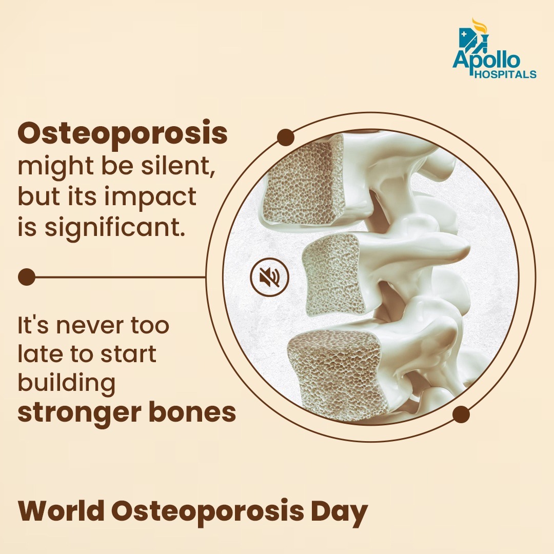 To build better bones, ensure a balanced diet rich in calcium & vitamin D, engage in weight-bearing exercises, & avoid smoking & excessive alcohol consumption. Investing in your bone health today secures a stronger, healthier future. #WorldOsteoporosisDay #OsteoporosisDay