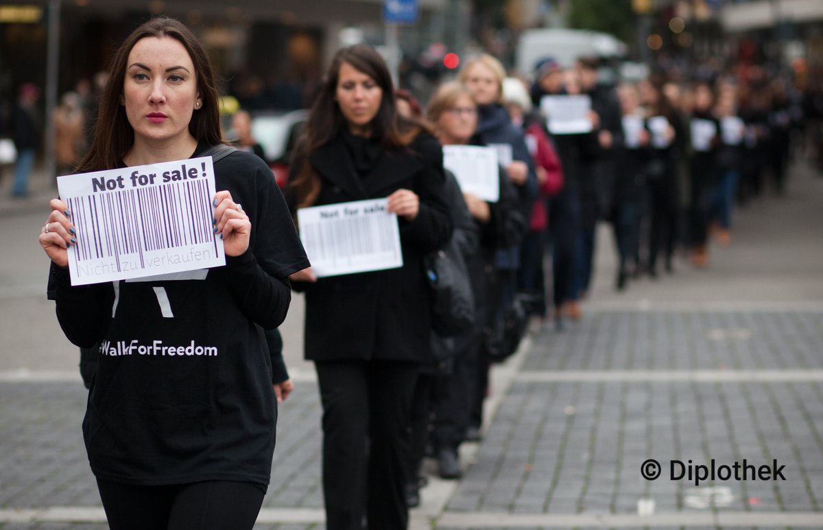 GermanyinTJ's tweet photo. 2/2 Within the framework of 🇪🇺 cooperation, 🇩🇪 is fighting for the support and protection of the victims as well as taking legal action against the perpetrators. 
#Stophumantrafficking
#WalkForFreedom https://t.co/6RYmcE4lkd