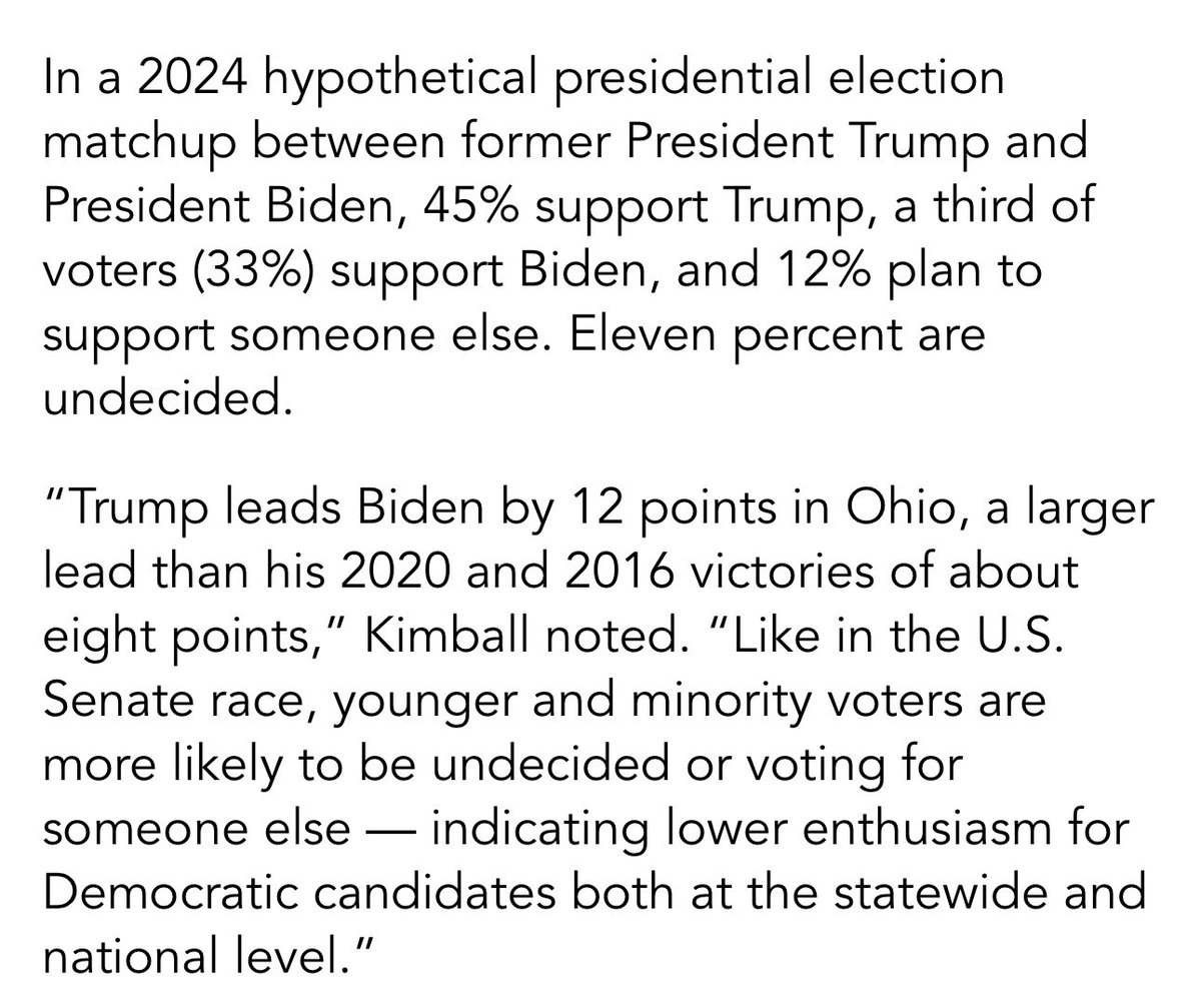 Loftii's tweet photo. #OhioState #Ohio #OhioforTrump #Trump2024
@JosephFordCotto @LarrySchweikart @shepmjs @PollWatch2020 @IAPolls2022 https://t.co/ZoojBiYnNY