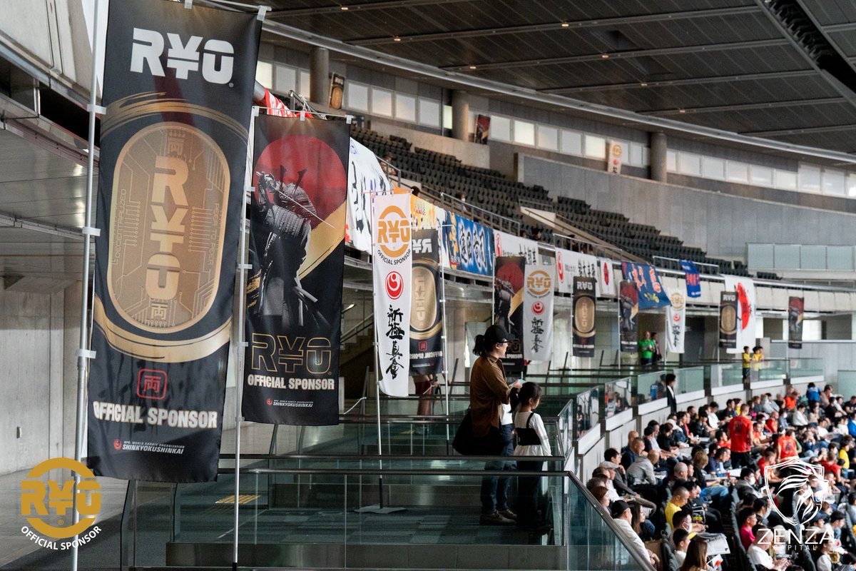 ryodigital's tweet photo. RYO TOOK CENTER STAGE AS THE PROUD OFFICIAL SPONSOR OF THE 13TH WORLD KARATE CHAMPIONSHIP AMIDST A SEA OF PASSIONATE FANS IN THE HEART OF TOKYO OCTOBER 14-15TH!
Secure your share of the future in digital payments today!
Visit https://t.co/mhe0fG2cLk
#RyoCryptoMadeSimple #RYO #ZenzaWithWKO #RYOwithWKO #WKO #WorldKarateOrganization #karate #sponsorship