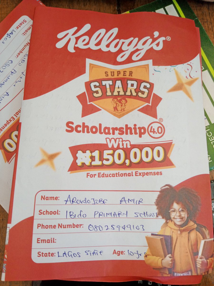 Bashpumpy's tweet image. #kelloggsSuperStars
#kelloggsScholarship