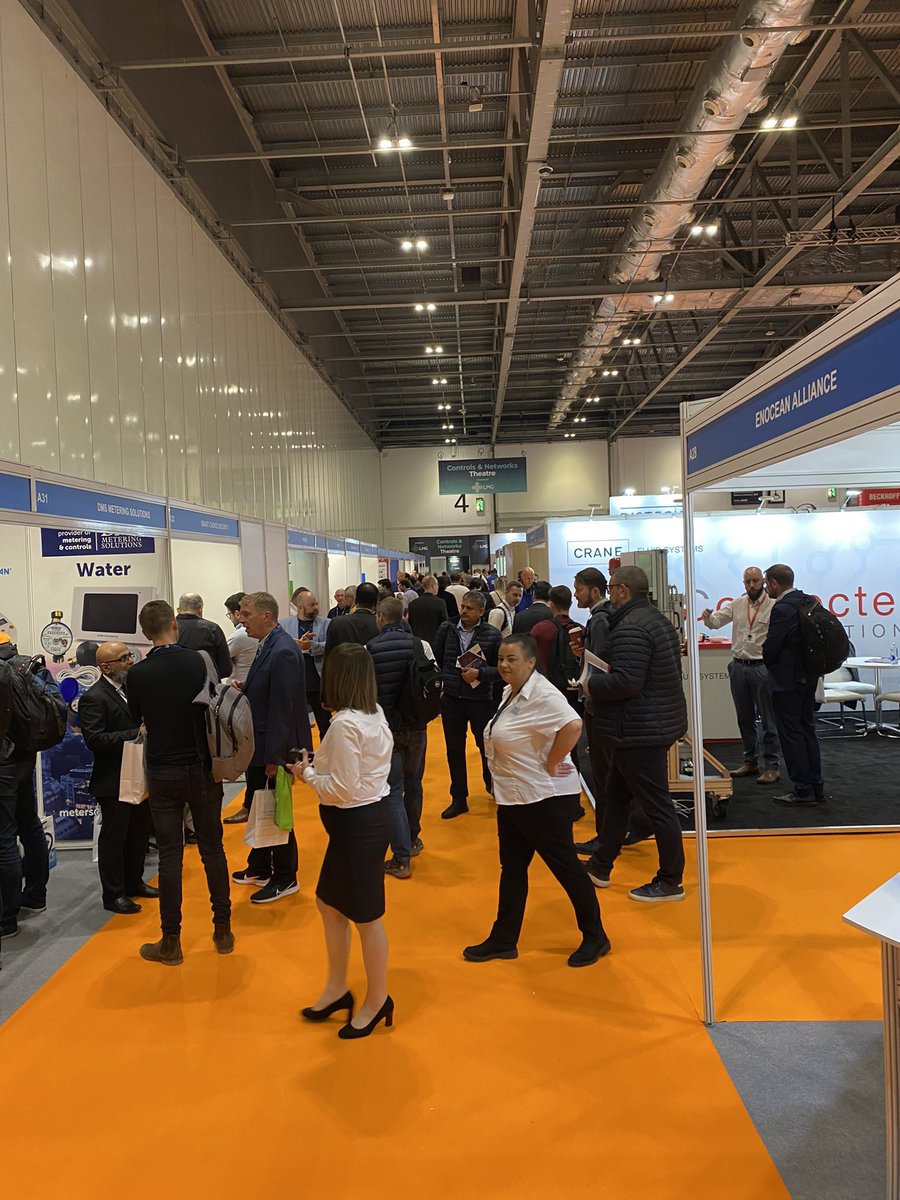 Smart Buildings Show is open for business!! #smartbuildings