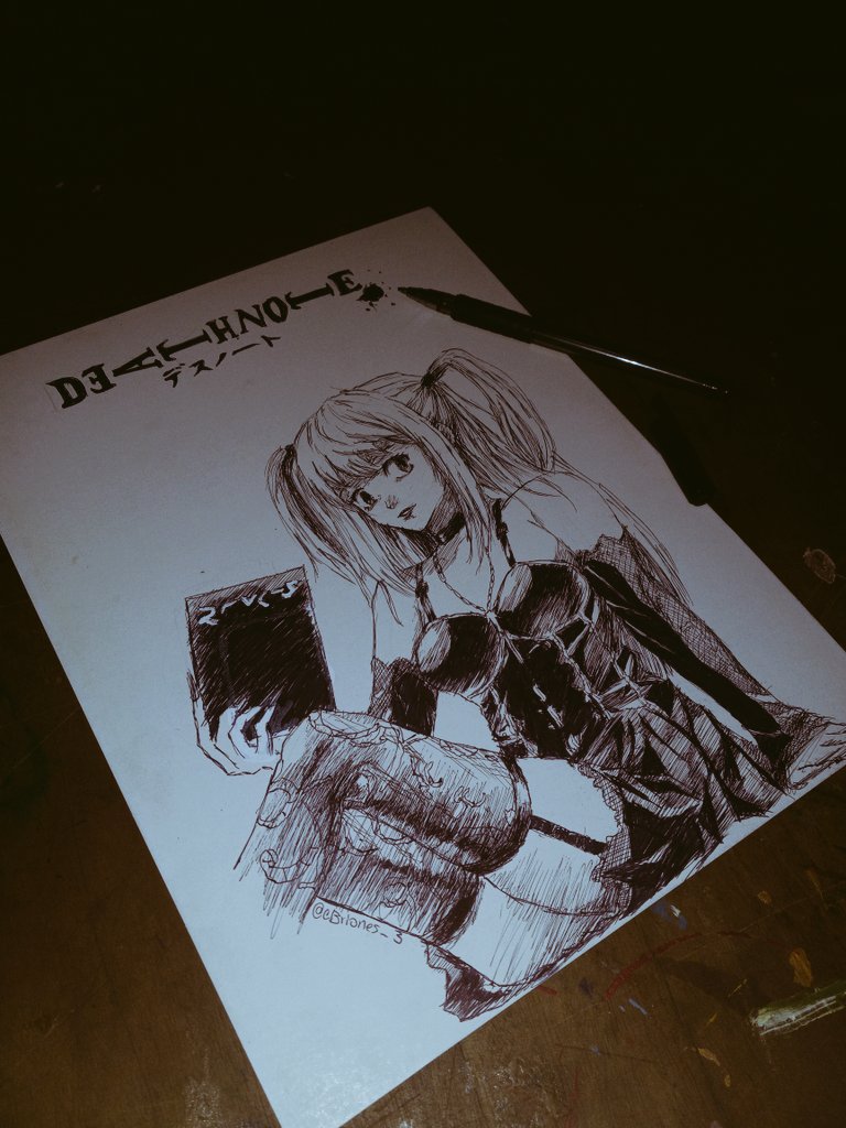 briones_cv's tweet image. Mi novia.

#DEATHNOTE #misa #amane #mangaart