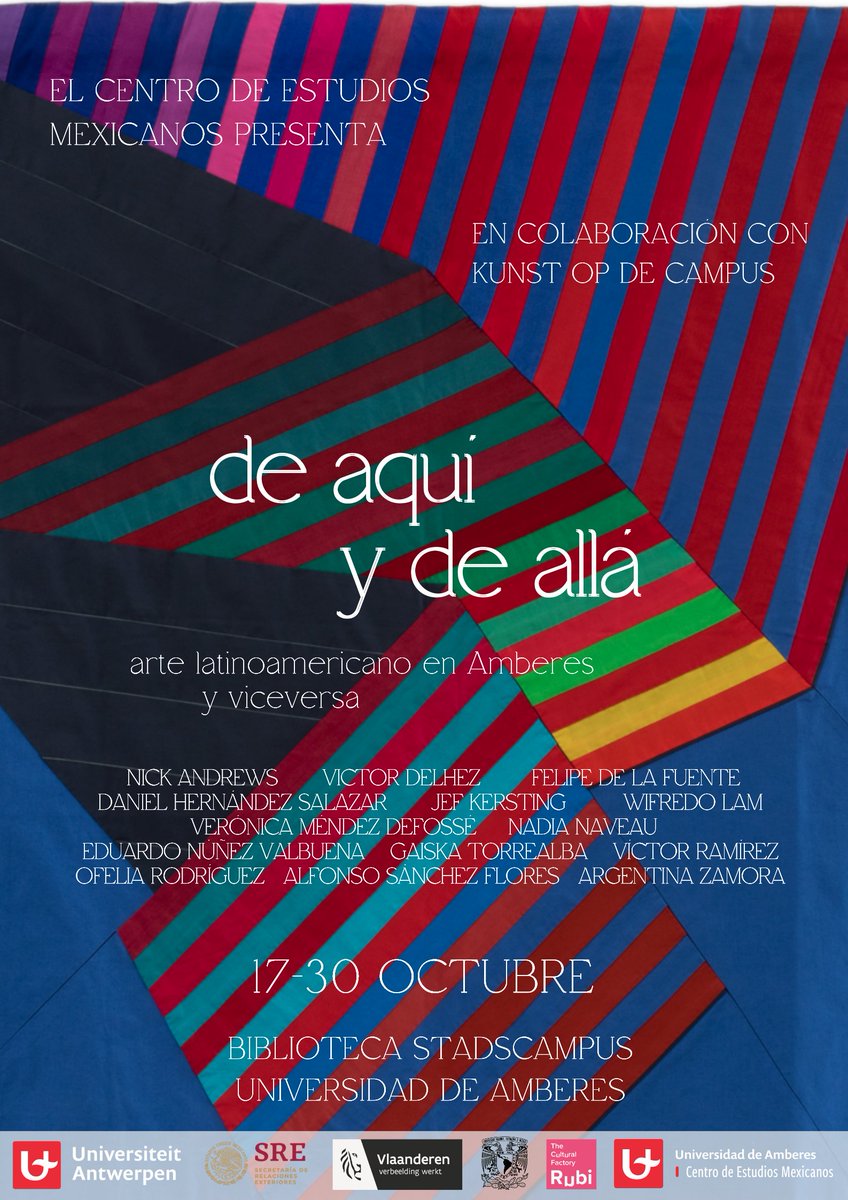 Muchas gracias a todos los participantes en la inauguración de la exposición "De aquí y de allá" y a los artistas Verónica Méndez Defossé, Argentina Zamora y Gaiska Torrealba por acompañarnos. La exposición está abierta al público hasta el 30 de octubre, ¡no se la pierdan!