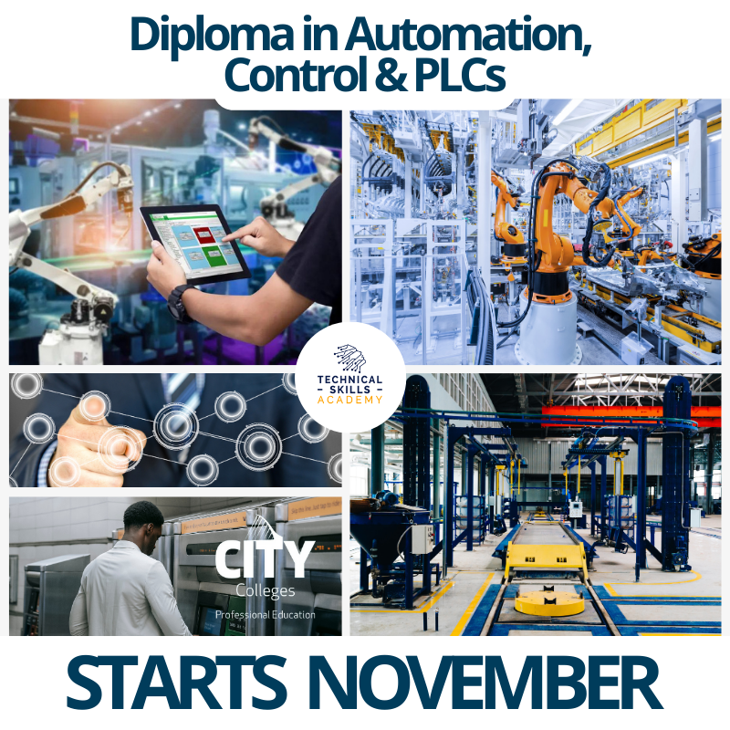 CityColleges's tweet photo. Our brand new Diploma inAutomation, Control &amp; PLCs starts in November.

Find out more: https://t.co/acRpyiPH6T

#automation #control #plcs #citycolleges #newtechnology #tech #citycollegesdublin https://t.co/3ikQBDoAKt