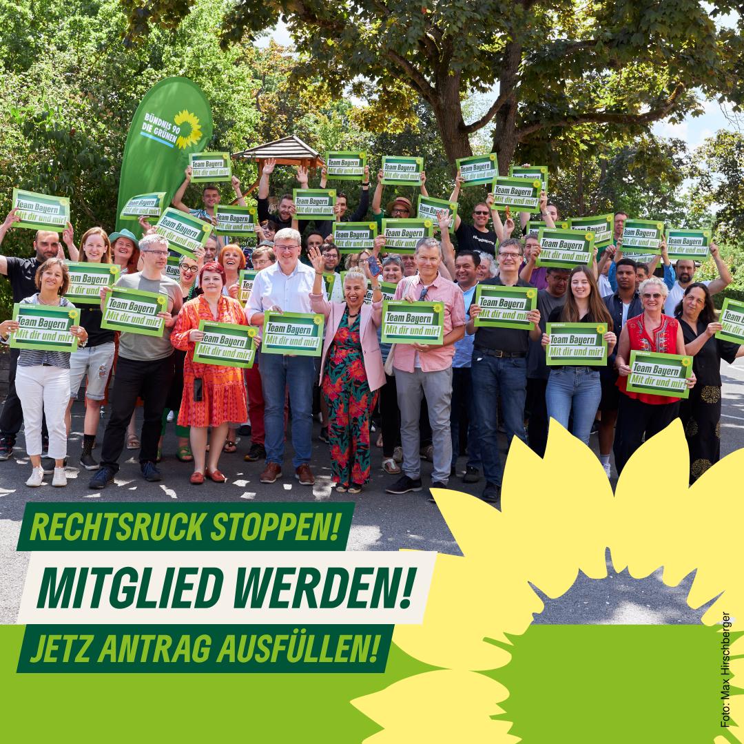 Bayern braucht dein Engagement: Für unser Klima, für unsere Demokratie. Werde jetzt Mitglied! Wir freuen uns auf dich. 🌻💚

Foto: @slayquing 

#LTWby23 #Bayern #Grüne #Demokratie #Klimaschutz
gruene.de/mitglied-werden