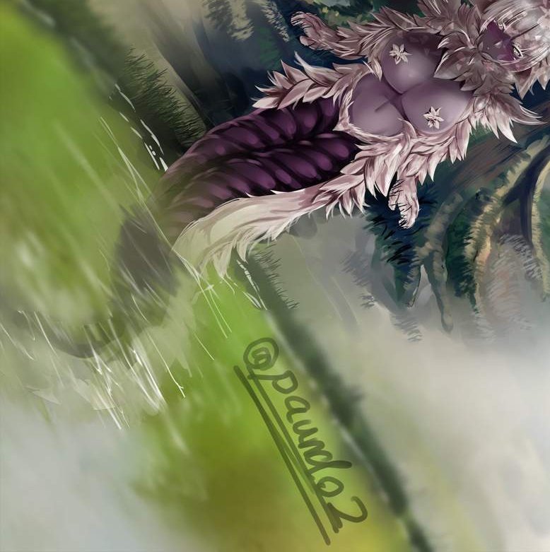 FluffyBeastSnek's tweet photo. The bunyip would be Relaxing at the side of her River, humming along an old Nordic song.
It was like always the quiet time of the day which gave her time to relax. https://t.co/WyCg2rS8mb