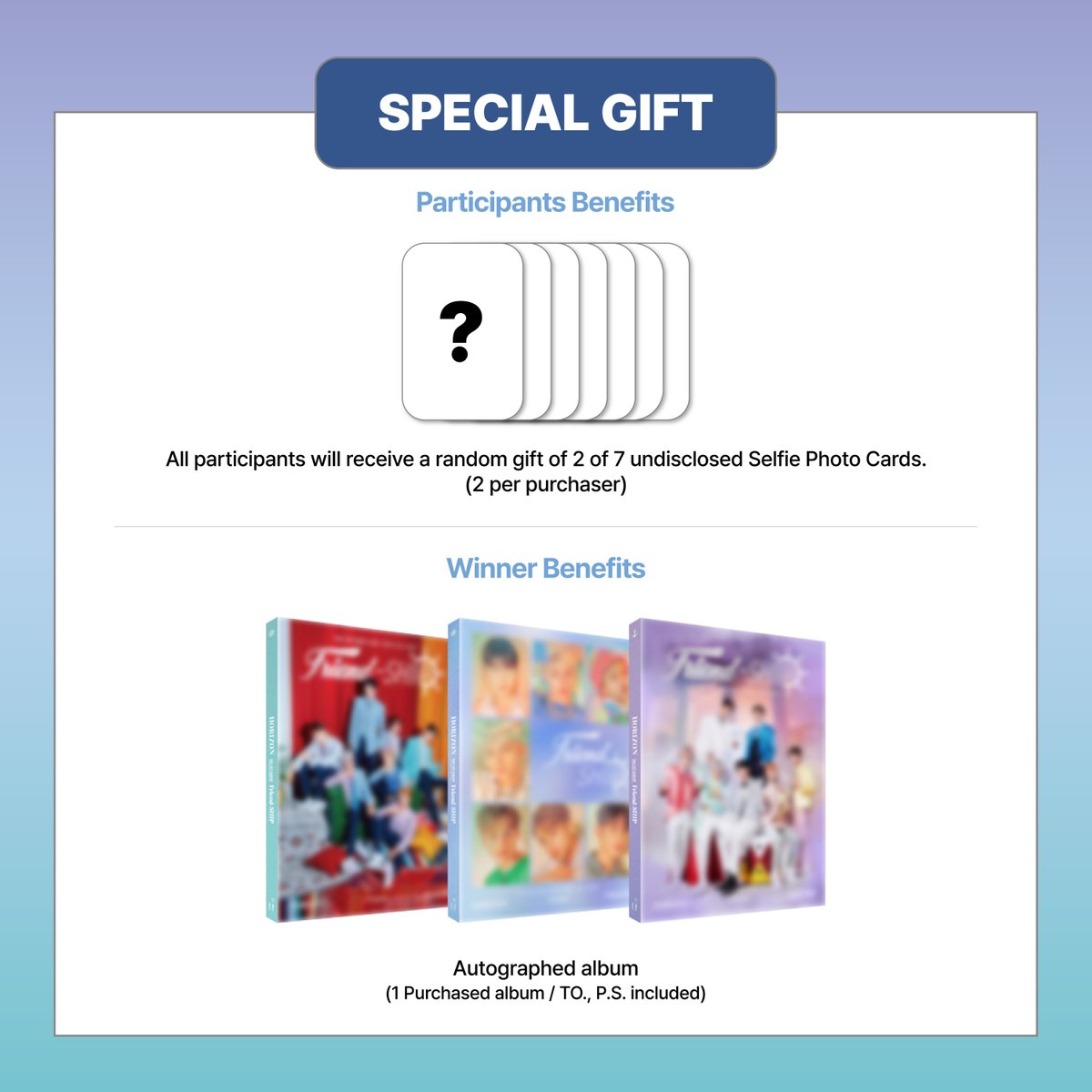 colorwhale_kr's tweet photo. ⚓HORI7ON 1st Album [Friend-SHIP]⚓
1:1 Video Call Fansigning Party

💙 Fansigning Party Date : Oct 28th (Sat) 3PM (PHT)
💙 Participation End Date : Oct 25th (Wed) 10AM (PHT)
💙 Winner Announcement : Oct 26th (Thu) 3PM (PHT)
💙 Where to buy : PLUSX Online Mall https://t.co/sNHULRL9Ou