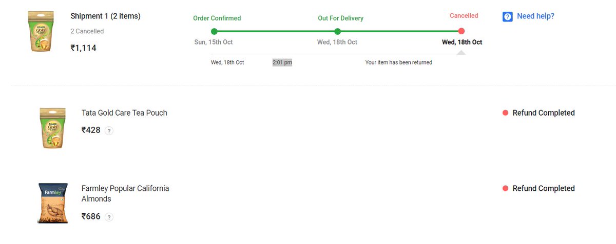 vasanidharmesh's tweet photo. @Flipkart @amazonIN @bigbasket_com @blinkitcares @zeptocares Flipkart cancelled my grocery order : OD329421131181505200 on the delivery date. But they're offering a full refund as a gesture. What great service by Flipkart! #flipkartscam #flipkartcheat #flipkart #cheat #SCAM https://t.co/AZ0yW7wYiY