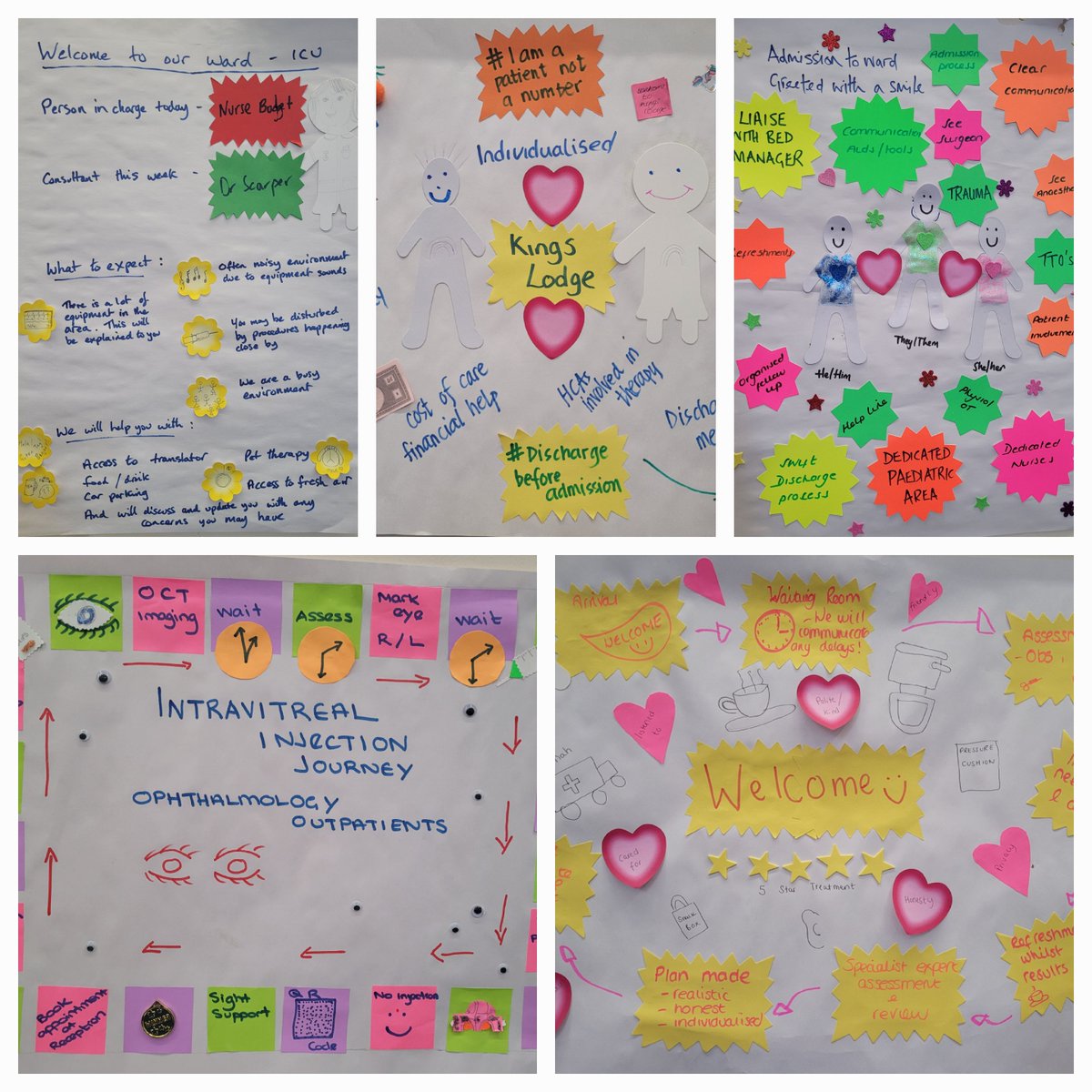 Some amazing posters of what to expect in different wards and departments from our Band 7s clinical leaders day @UHDBTrust. Could you do something similar in your area?