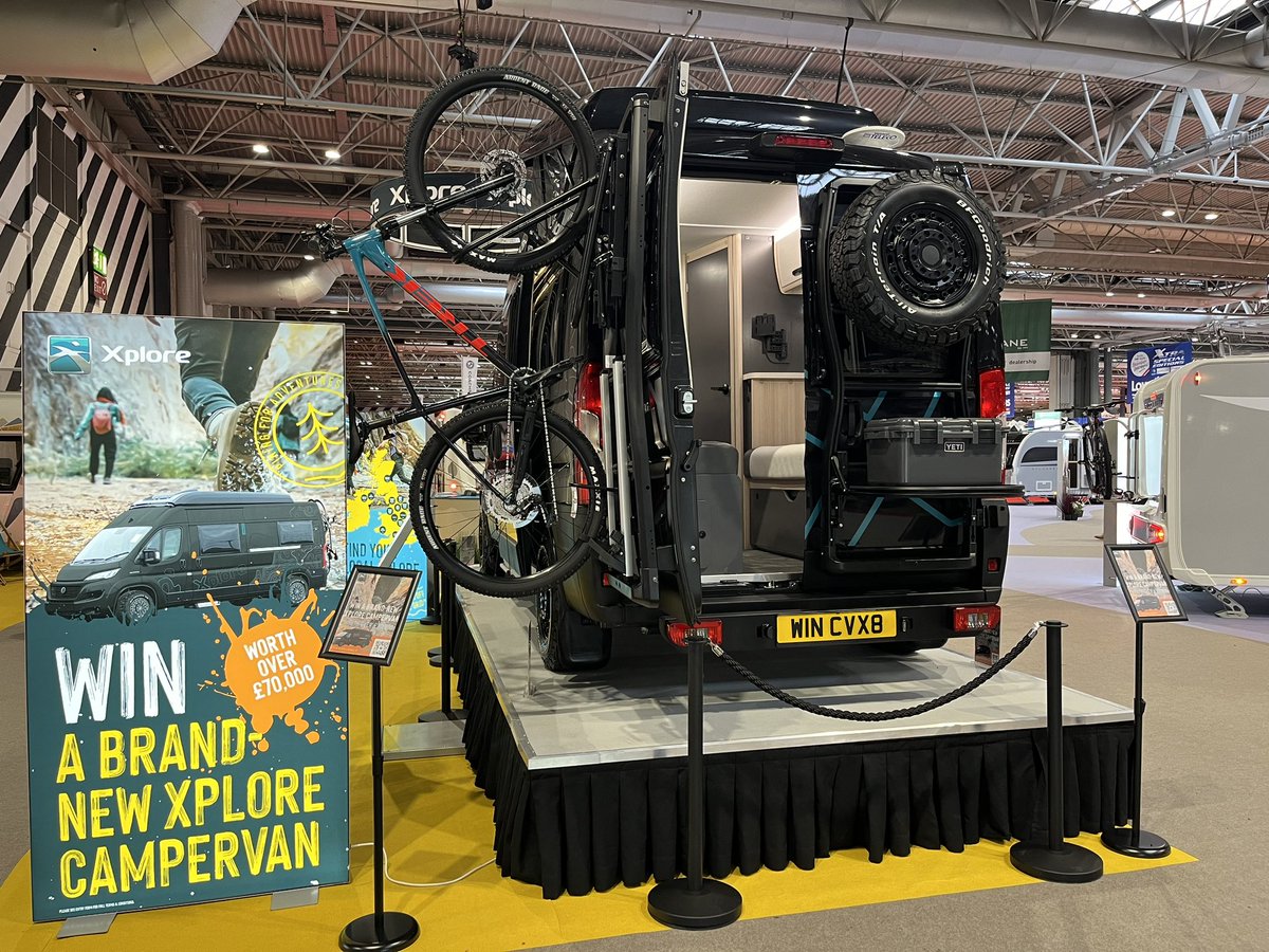 _Elddis_'s tweet photo. ⭐️ MUST SEE AT THE @NECCaravanShow ⭐️

The all-new Xplore CV X8.

Don’t forget you can visit us in Hall 20, Stand 15 to be in with the chance of winning your very own Xplore CV X8 worth £74,999! https://t.co/7Uzm6jwD30