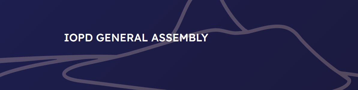 🟢🟡2023 IOPD General Assembly
🗓️Rio de Janeiro - November 8

📢We invite our members to participate in our annual membership meeting.

👉Information and registration
oidp.net/rio2023/en/ass…

#OIDPRio2023 #DemoPart