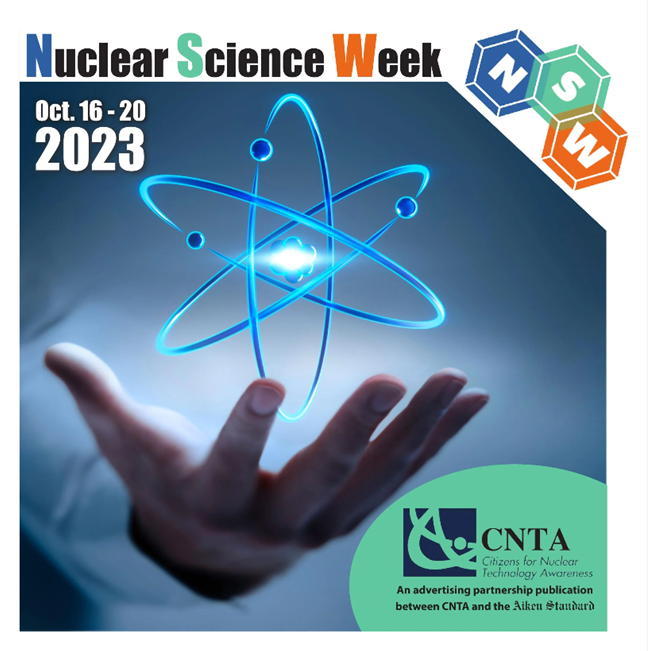 The 2023 Nuclear Science Week Insert is LIVE! Thanks to <a href="/aikenstandard/">Aiken Standard</a> for the continued support!
postandcourier.com/aikenstandard/…
#NuclearSciWeek #STEMeducation
