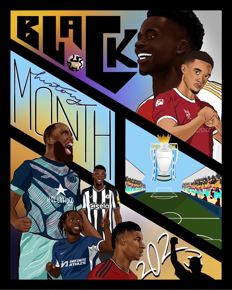 Diversity makes the Premier League stronger. We've commissioned designers to reflect on what Black History Month means to them, starting with @Paris_Miami_x #BlackHistoryMonth