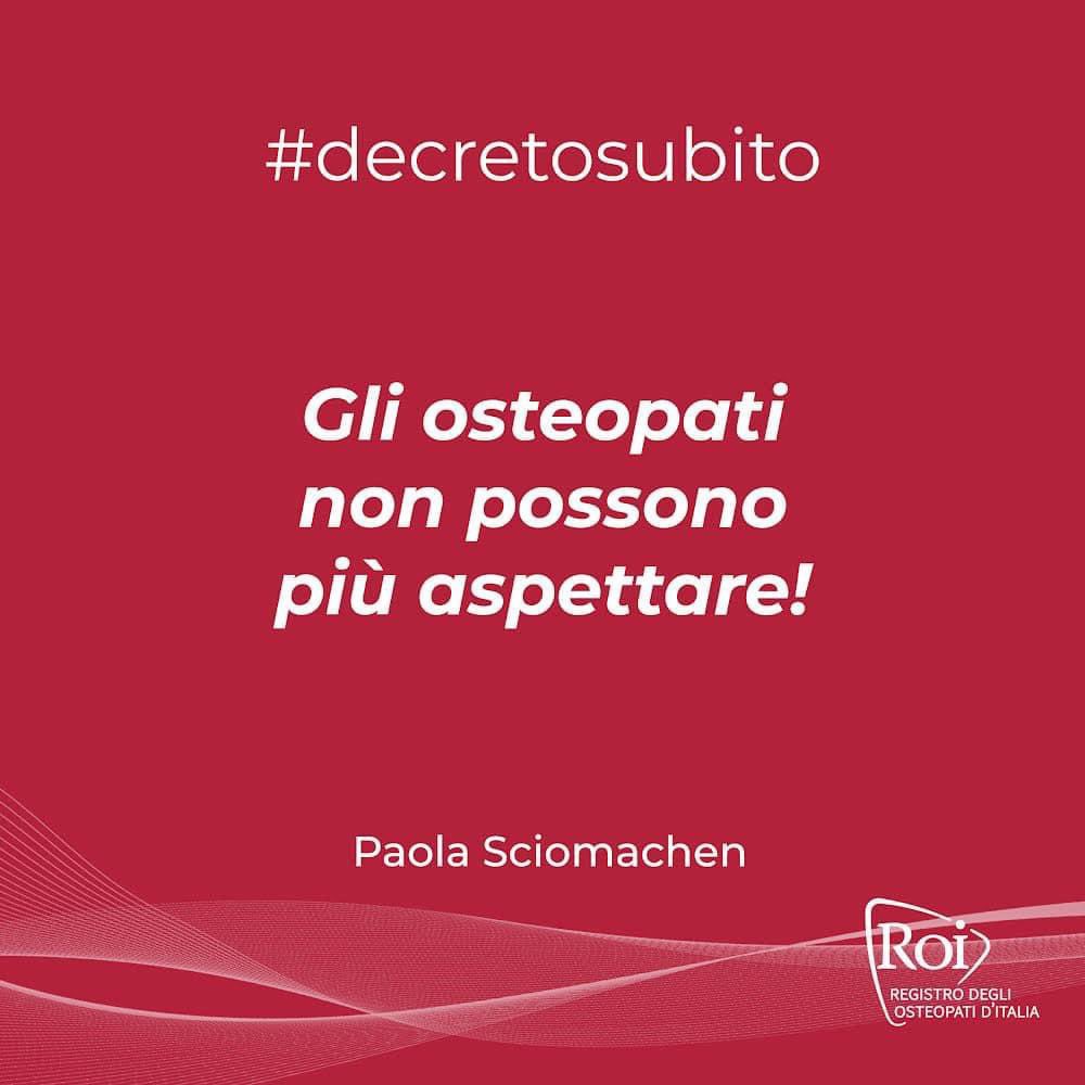 GLI OSTEOPATI NON POSSONO PIÙ ASPETTATE
#Osteopatia #DecretoSUBITO <a href="/marcogrimaldi_/">Marco Grimaldi</a> <a href="/marattin/">Luigi Marattin</a> <a href="/roberto_pella/">Roberto Pella</a> <a href="/MariaCr49005786/">Cris Mo🧉🪢🌩🏁🌪 🎮❤🥁</a> <a href="/DaniSbrollini/">Daniela Sbrollini</a> <a href="/OnAntonioGuidi/">Antonio Guidi</a> <a href="/PierantonioZ/">pierantonio zanettin</a> <a href="/MazzellaOrfeo/">Orfeo Mazzella portavoce M5S al Senato</a> <a href="/DafneMusolino/">Dafne Musolino</a> <a href="/AntonioD/">Daniel Antonio</a>