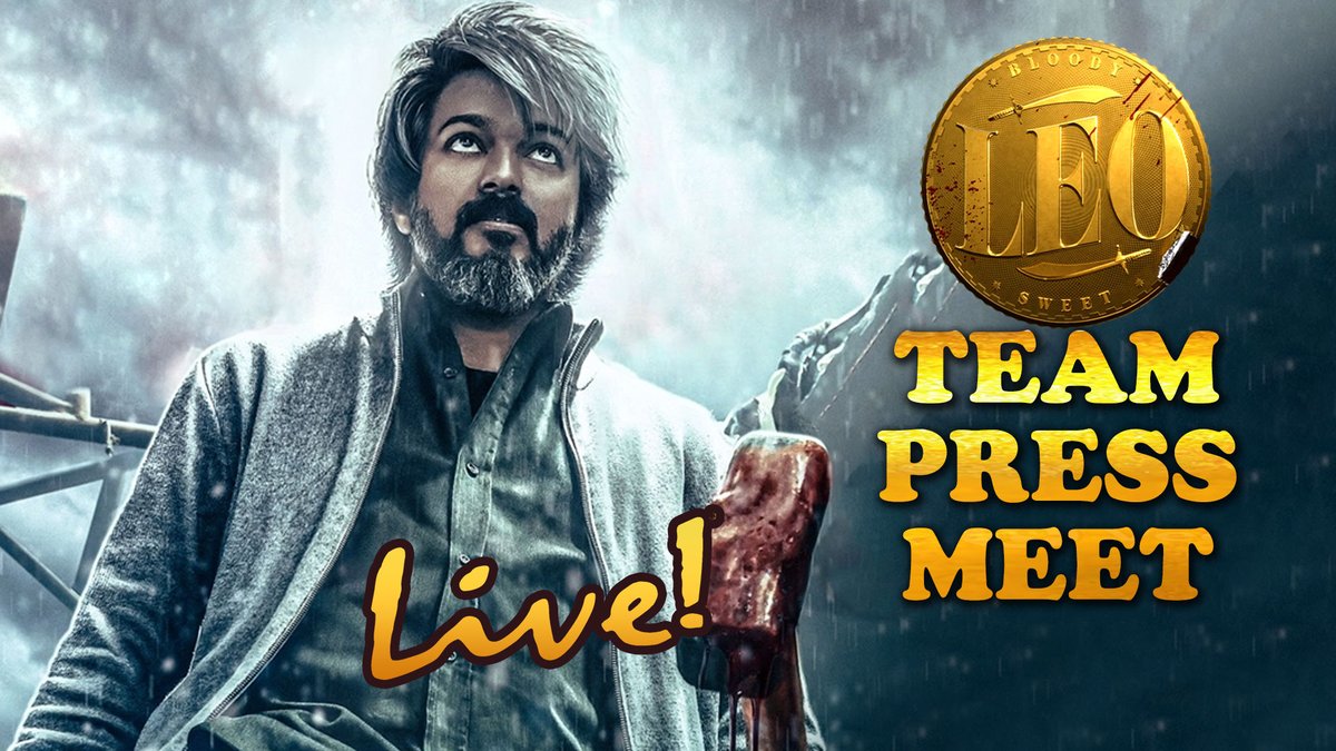 jayapluschannel's tweet photo. Lokesh Kanagaraj Press Meet

Link: https://t.co/Lp9JcBFdcP

#LeoMovie #TeamPressMeet #Vijay #Trisha #LokeshKanagaraj #RathnaKumar #Anbarivu #SanjayDutt #Jayaplus https://t.co/7SQOMSvk3o