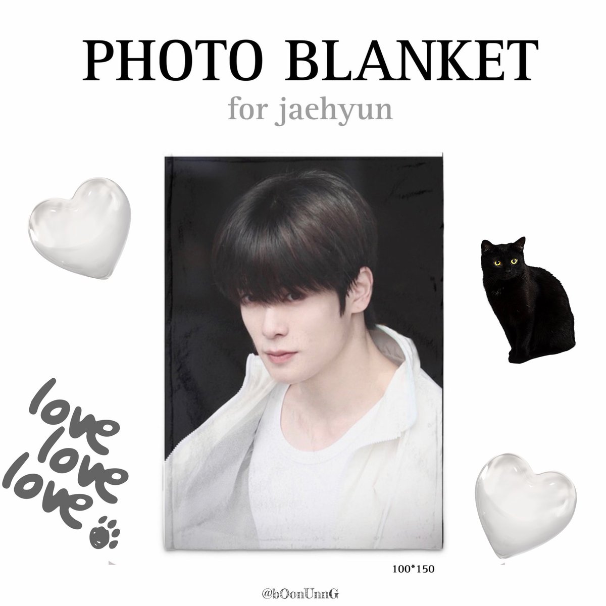 bOonUnnG's tweet photo. 🤍 PHOTO BLANKET FOR JAEHYUN 🩶

NCT127 재현 포토담요 판매 진행합니다
(최소 수량 이상으로 수량조사 완료)

* 네이버 페이/ 카드결제/ 계좌이체 모두 가능!
* 문의는 DM으로 부탁드립니다

🚛: 11월 콘서트 이전 배송 예정

 🗓️: ~23.10.29 23:59

📎 https://t.co/VhveNK2LtU

#RT 추첨 한 분께 담요 증정 드립니다 ♥