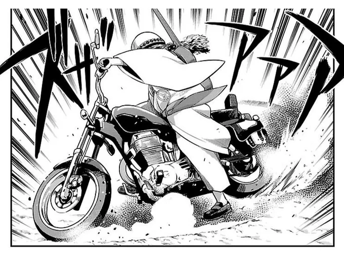 『この世のバイクに差別はなく神のもとに平等』
『ただしスズキ車は除く』

と言っておきながら、ばくおん!!世界の神と神の子はスズキのバイクに乗っているので、たしかにスズキ車は特別な恩寵を受けてるとも言える。そういう意味では平等ではないよね。 