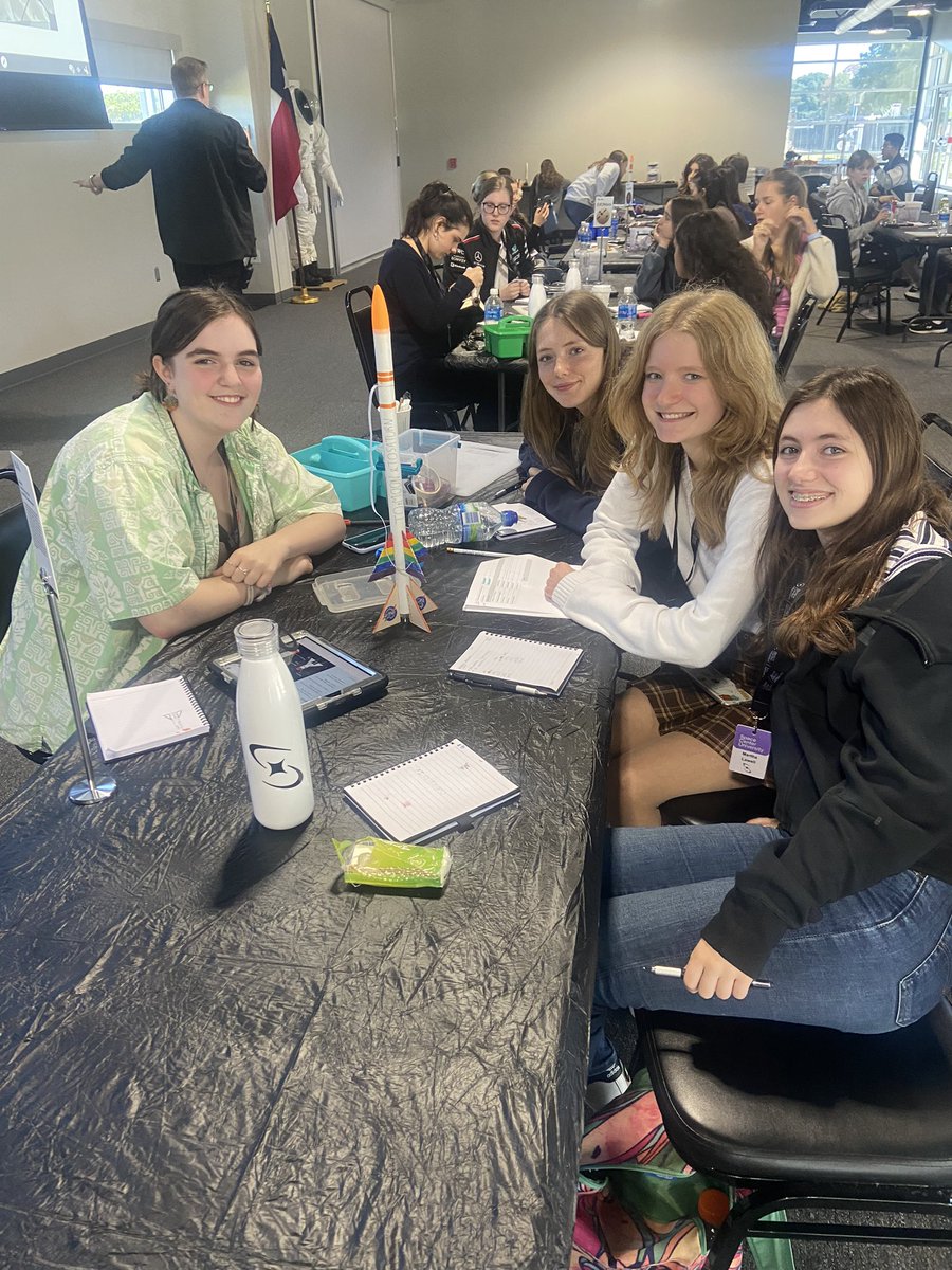 VisionsEduc's tweet photo. Rocket building, a very competitive Mars Habitat challenge and a visit to Mission Control. Some of the highlights of @FHSRegentsPark trip to NASA Space Center Houston so far. https://t.co/N0VD3S9ey0