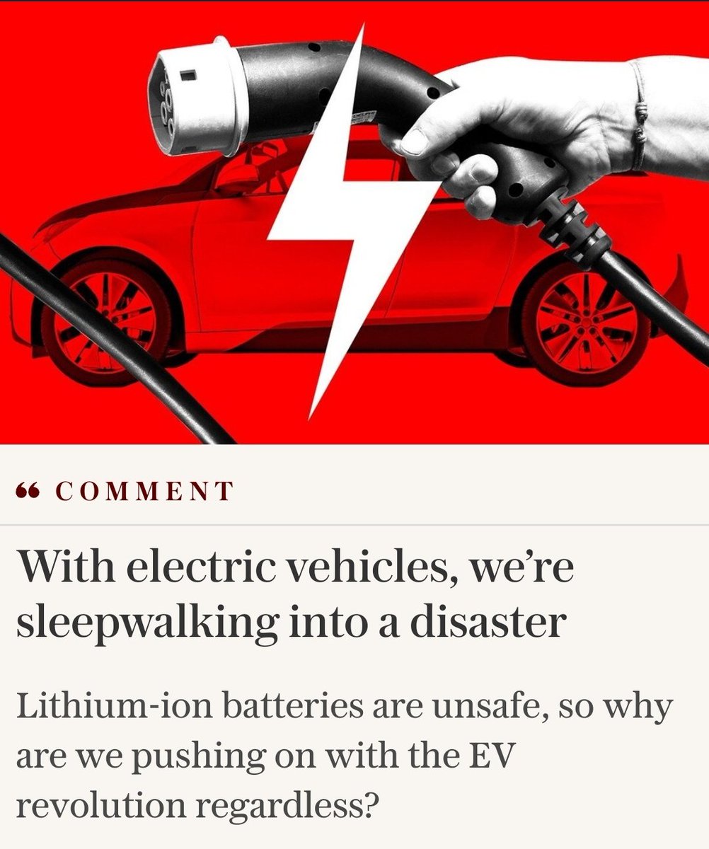 robinmonotti's tweet photo. "Manufacturers deny that EVs have an unfortunate tendency to burst into flames, but fire brigades across the world beg to differ. They have taken to producing an amusing annual calendar with a different Tesla in flames for each month of the year. So frequent are these blazes that the ‘Burning Tesla 2024’ calendar is already full..
In the past couple of years, two huge ships carrying thousands of cars have gone up in flames, apparently because of battery electric vehicles. A fire on board car carrier Felicity Ace in February 2022 led to the vessel sinking in the Atlantic, along with its cargo of 4,000 vehicles. Lithium-ion (Li-ion) batteries were cited as a factor in keeping the fire ablaze.
More recently, the Fremantle Highway cargo ship caught fire in the North Sea. It was alleged that batteries in EVs on board had overheated. During the salvage operation, all the cars were washed to remove any chemicals from the fire before they came off the ship. One charred vehicle, in which the fire appeared to be extinguished, actually reignited as it was lowered into the water. Investigators were quick to say: “No fire on board a ro-ro [roll on/roll off] or PCTC [Pure Car Truck Carrier] has been proven to have been caused by a factory-new EV.”
It was the same nothing-to-see-here story with the towering inferno this month at Luton airport. At least 125 flights were cancelled after a huge fire, which started on level three of the airport’s multi-storey car park, caused the entire £20 million structure to collapse. Up to 1,500 vehicles are unlikely to be salvageable.. one witness, who managed to snap a picture of the vehicle that was suspected of causing the fire, which looked very like a Range Rover Evoque. There was none of the thick black smoke you would expect with a diesel fire. Instead, the blaze was focused on the front left seat of the car under which – well, I never! – the lithium-ion battery happens to be located in some hybrid Range Rovers."