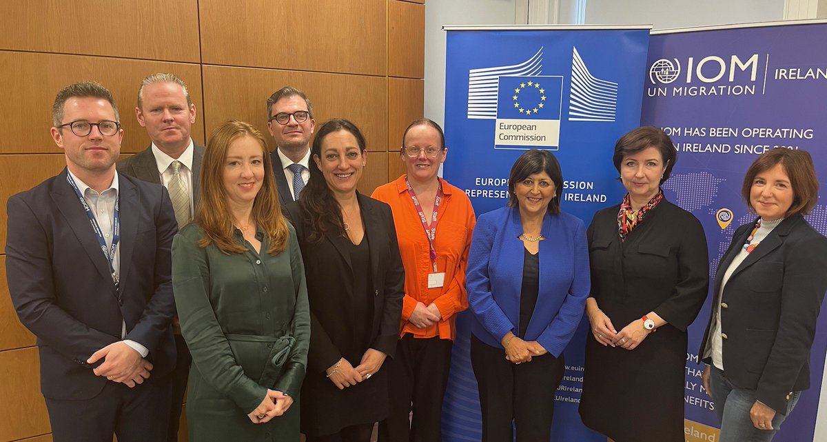 eurireland's tweet photo. I am happy to report that @EU_Commission is strengthening the rules that prevent &amp; combat #HumanTrafficking. The new 🇪🇺Anti-trafficking Directive will bring increased protection for victims &amp; stronger sanctions for trafficking crimes: @Babsmaylou
#EUAntiTraffickingDay #securityEU https://t.co/eYmzke2SJq