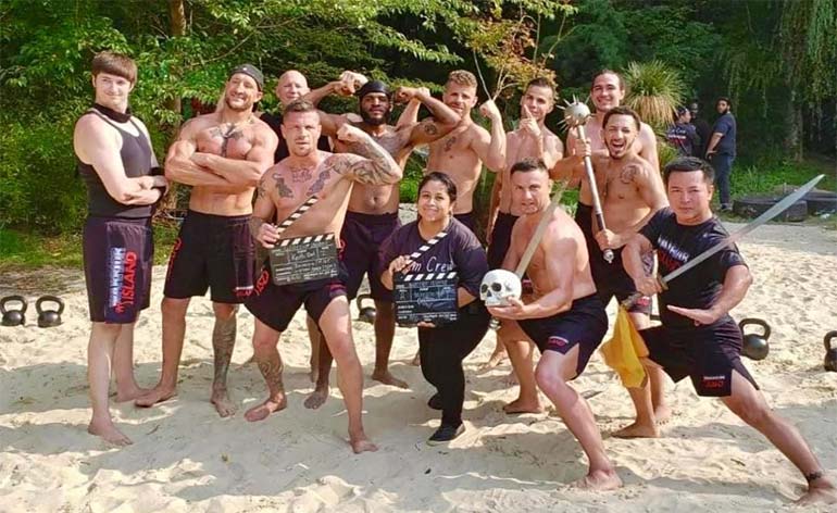 kungfukingdom's tweet photo. ISLAND WARRIORS: Time to put your best FU FORWARD, u shall b tested! Check Brad's #news & #exclusive #BTS pix on the upcoming #movie #WARRIORISLAND written by #martialarts movie #auteur #SHELDONLETTICH! https://t.co/qq2O6tSQ1W @WarriorIsland1 #SilvioSimac #StephenKHayes https://t.co/xPJntlKkhU