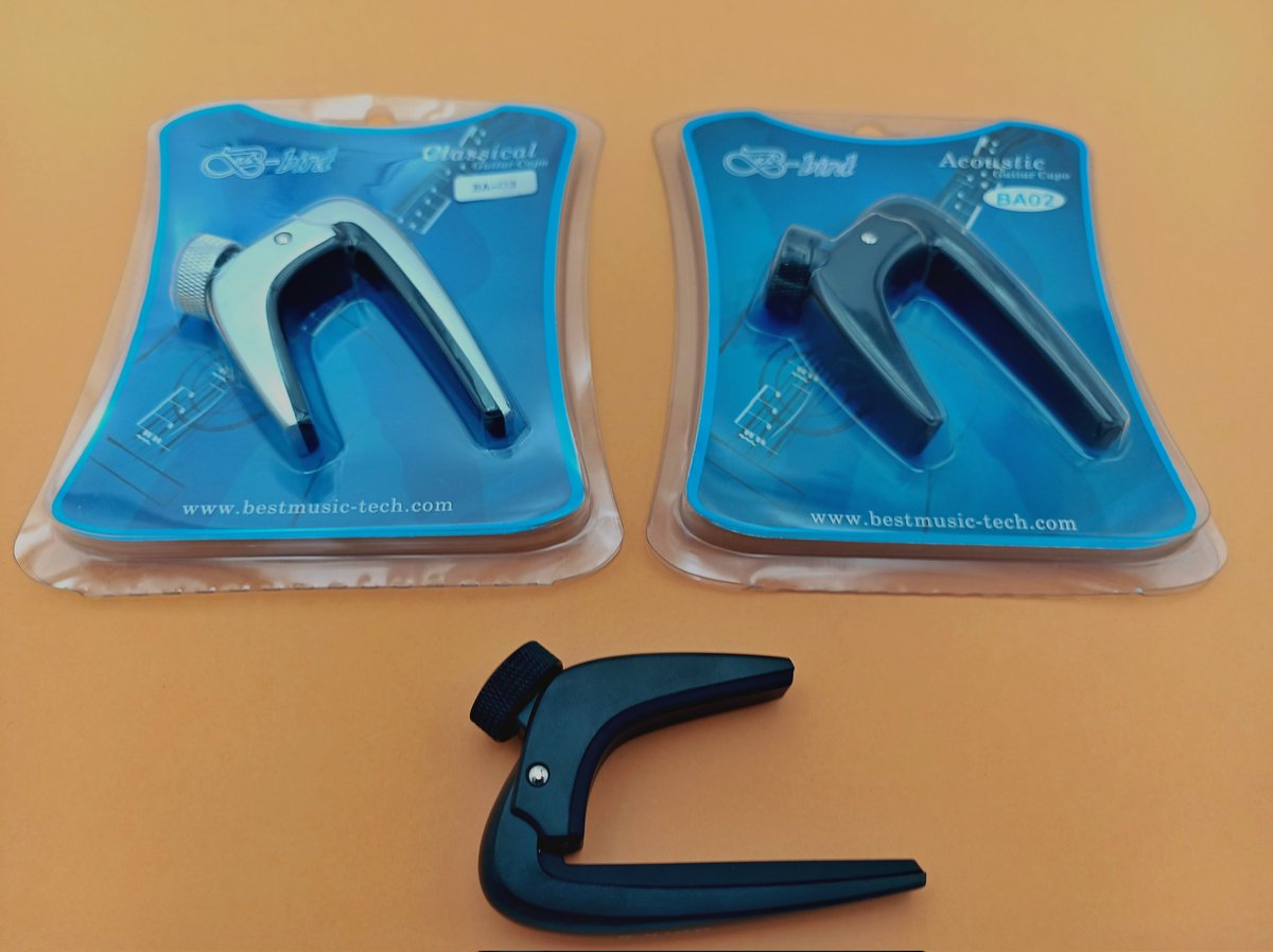 ramirez_your's tweet photo. 🇪🇦 Las cejillas B Bird BA 03 han sido diseñadas específicamente para guitarras clásicas y aseguran una afinación correcta en todo momento. Disponibles en color gris y negro.

🇬🇧 The B Bird BA 03 capo has been designed specifically for classical guitars and ensure a perfect tuning https://t.co/inP80GaIgd
