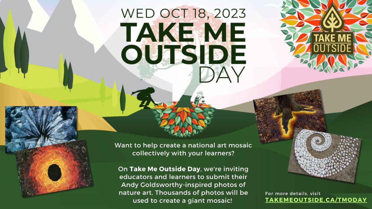 Happy Take Me Outside Day @YRDSB schools!! Tag us and let us know what you are up to. @YRDSBGetOut