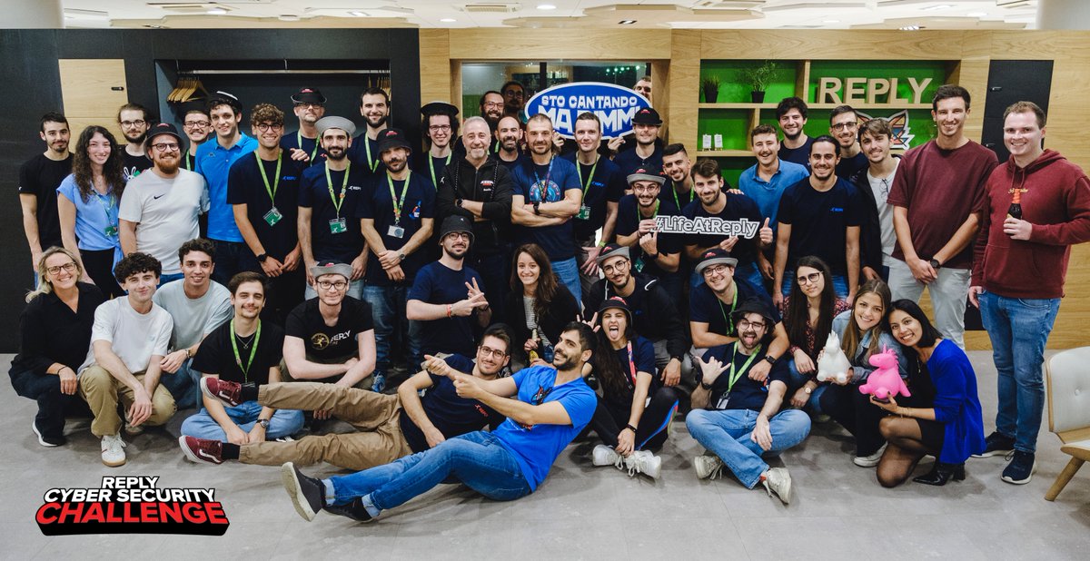 The #ReplyCyberSecurityChallenge 2023 featured 3000+ passionate teams from across the globe, tackling 25 levels in 24 hours 🚀 A big thank you goes to the Keen Minds team, the team of Replyers who have worked hard for months to create and deliver all the 25 levels! 🙌