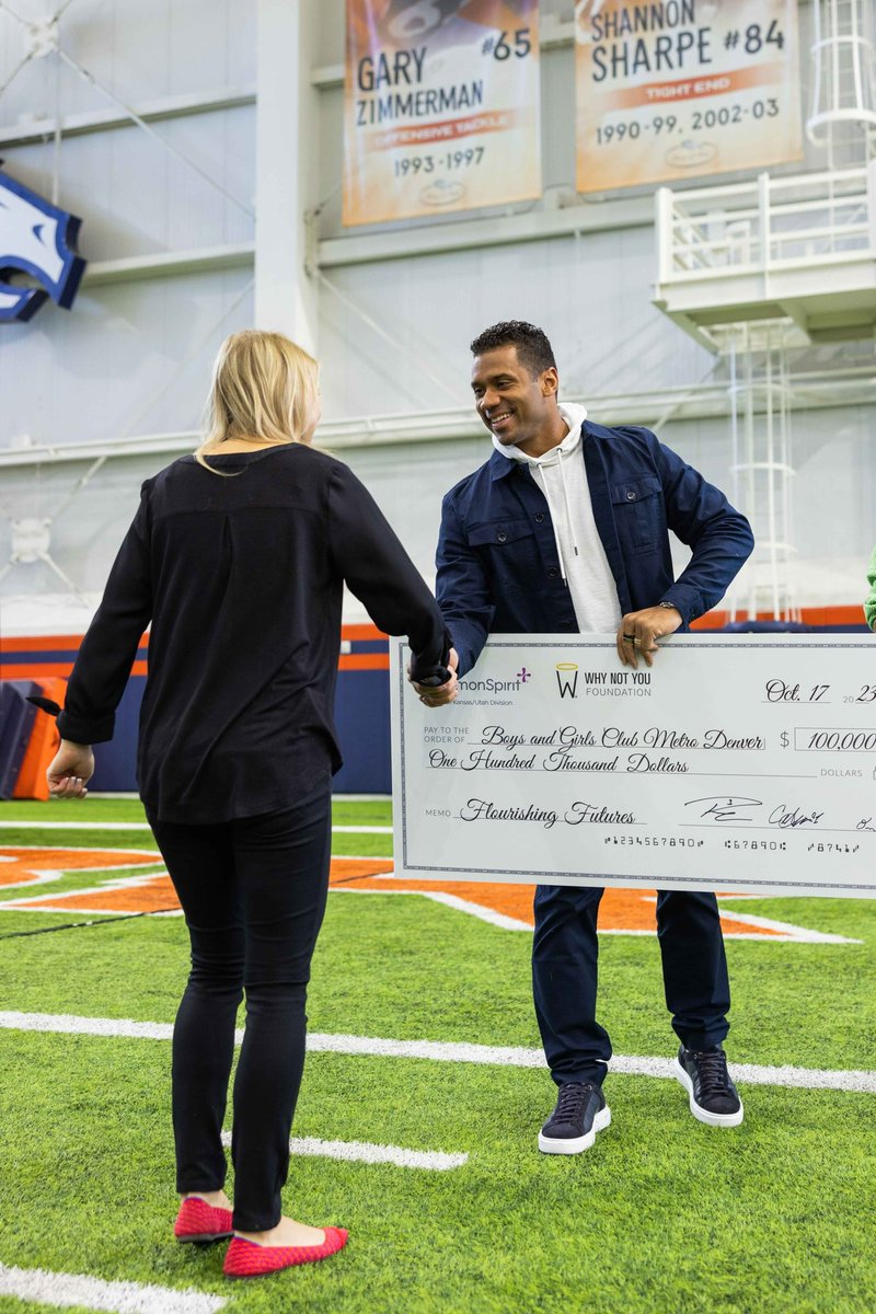 Yesterday was a special day for our team! $1 Million donated to the Denver Community with our @WhyNotYouFdn & @commonspirit! 10 deserving organizations each received $100k to support their work in health equity, education, food security, social justice, and support for the youth.