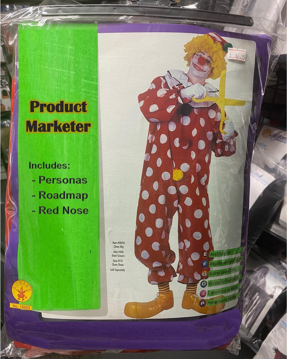 Does everyone have their Halloween costumes picked out yet?

We 💙 marketers.

#saleshumor