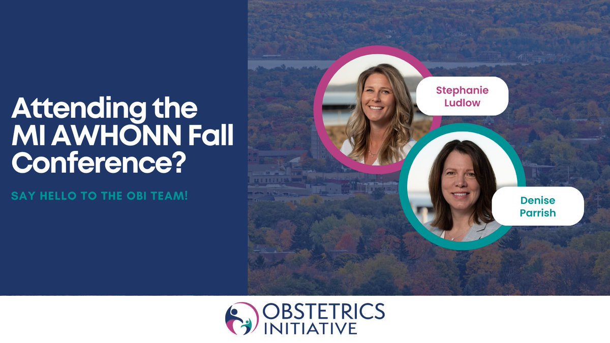 Our awesome Outreach &amp; Engagement Nurses will be at the <a href="/AWHONN/">AWHONN</a> Fall Michigan Conference this Friday. Be sure to say hello - they’d love to meet you!

<a href="/Denibake734/">ParriD</a> <a href="/MichiganCQIs/">Michigan CQIs</a>